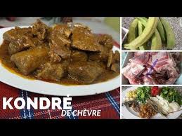 Kondre De Chevre Stewed Goat Meat Plantain How To Cook Kondre Youtube Viande De Chevre Cuisson Des Aliments Plantain