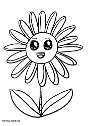 Disegni Di Margherite Da Stampare E Colorare Gratis Portale Bambini Coloring Coloringpages Coloringinspiration F Disegni Margherite Disegni Da Colorare