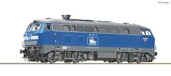 218 235, which is the prototype for the esu model is part of the second production series and was stationed in regensburg until it was repainted in 1993. Roco 70754 Press Diesellok Br 218 054 3 Ep 6 Menzels Lokschuppen Onlineshop