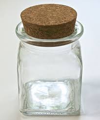 4 Square Glass Jars With Corks 250ml 8 5 Ounce Terrarium Square Glass Jars Square Jars Glass Jars