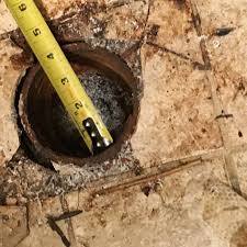 Pvc pipe for toilet drain. What Can Replace This Pvc Toilet Flange In Iron Pipe Home Improvement Stack Exchange