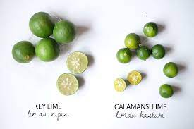 Rm 10.00 (sebotol) maklumat pemakanan kalories : Key Lime Limau Nipis Calamansi Lime Limau Kasturi New Malaysian Kitchen