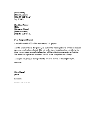Cover Letter For Project Bid Cover Letters Templates