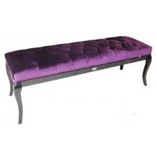 Purple Fabric Bed Bench Bedroom Armani Xavira Unique Collections Bed Bench Fabric Bed Beautiful Ottoman