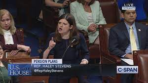Representative Haley Stevens Gives Impassioned Speech On Pension Plans Bill C Span Org