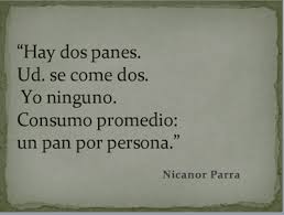 Resultado de imagen para poesia de nicanor parra