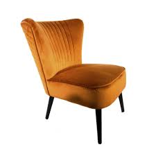 Belinda rust orange velvet pompom throw. Kingston Velvet Armchair Grey Or Rust By The Orchard Furniture Notonthehighstreet Com