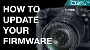 Canon Firmware Update Step By Step Canon Eos R And Rp Youtube