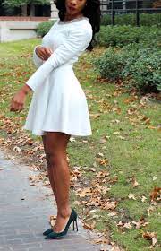Office Holiday Party Edition Winter White She S So Over Dressed Trendy Party Dresses White Dress Winter Party Dress