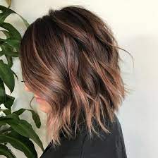 20 Natural Looking Brunette Balayage Styles Balayage Brunette Wavy Bob Hairstyles Short Hair Balayage