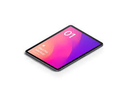 Tablet Pro 2018 12 Mockups Brochure Template Psd Mockup Tablet