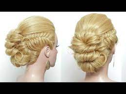 Easy Messy Bun Updo Hairstyle For Long Hair Tutorial Youtube Hair Styles Short Hair Styles Easy Hair Tutorial