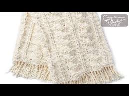 Cable variety is the spice of life! Crochet Cables Blanket Intermediate The Crochet Crowd Youtube