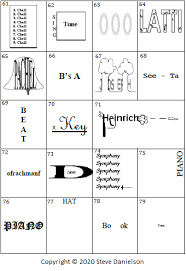 They're equally good for kids learning how to spell, for adults wanting to stimulate their mind, or for senior citizens looking to keep their minds sharp. Steve Danielson Conductor Composer Here We Go Page 4 Of Music Word Puzzles This Is One Of My Favorite Pages It Has Several Composers Changed Into Word Puzzles Answers Will Be