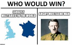 Who would win? Comment down below!!! : WWIImemes