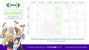 If that is the case, you can try them one by one. Funimation On Twitter How Intense Is The Workout Schedule You Follow If The How Heavy Are The Dumbbells You Lift Anime Has Got You Pumped To Get Fit Here S A Free
