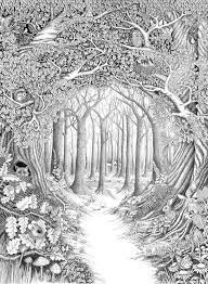 Weitere ideen zu malvorlagen, ausmalbilder, ausmalen. Ausmalbilder Kostenlos Wald Wald Malseite Zauberwald Von Ellfi Auf Deviantart Malvorlagen Vol 4041 Fashion Bilder Kleurplaten