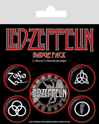 Though led zeppelin never created any official logo, a signature font and group of symbols came to represent the band. Led Zeppelin Symbols Pyramid International