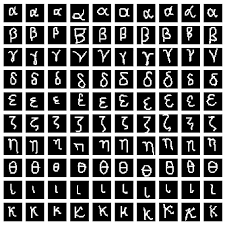 By schkalidulka this board game is great for speaking! 6 Omniglot English Alphabet Characters 1 10 Original And Reconstructed Download Scientific Diagram
