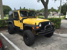 Black And Yellow Rims For Jeep Wrangler Jeep Life Jeep Club Yellow Tj 3 Jeep Wrangler Tj Yellow Jeep Jeep Tj