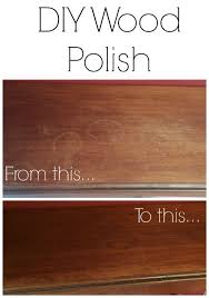 Cleaning Tip Tuesday Diy Wood Polish Wood Piclodge
