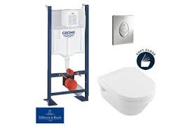 Optez pour notre pack wc suspendu grohe et une cuvette sans bride design ! Wc Suspendu Grohe Grohe Pack Wc Rapid Sl Autoportant Cuvette Villeroy Amp Boch Architectura Plaque Skate Air Chrome Darty
