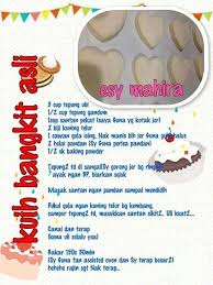 Kue bawang no ampia / resep 16. Resepi Biskut Bangkit Santan Www Resepiku Buzz