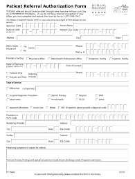 The humana prior authorization form is filled out by a pharmacist in order to secure coverage for a patient to acquire a certain medication when they otherwise would be unable to do so. Humana Referral Authorization Forms Printable Fill And Sign Printable Template Online Us Legal Forms