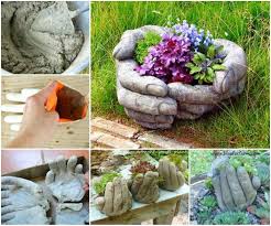 Gartendeko Aus Beton Selber Machen 28 Schone Ideen Garden Stones Garden Projects Concrete Garden