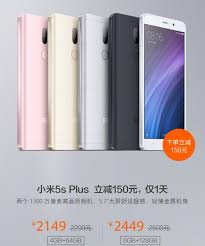 Xiaomi Mi 5s Mi 5s Plus Prices Officially Slashed Ahead Of Mi 6 First Sale Gizmochina