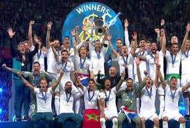 With the la liga season coming. Real Madrid Beat Liverpool 3 1 To Win Champions League For Third Time In A Row The Standard Sports