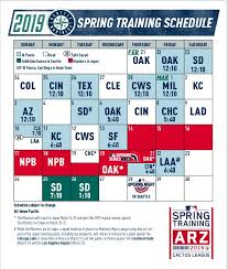 A's release spring training schedule for 2021 season. Ryan Divish On Twitter The Mariners Spring Training Schedule Includes A Trip To Japan Three Cactus League Games With No One On The 25 Man Roster Participating And Two Exhibition Games At Safeco