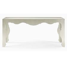 George is a classic silver leaf console by cantori. Bernhardt Salon Console Table Antiqued Silver Leaf On Maple Bernhardt Furniture Interior And Exterior Table