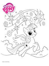 Coloriage My Little Pony Page 1
