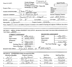 It mentions the employee name, department to which he or she belongs to and requested leave start and end dates. Understanding Executing A Successful Property Tax Appeal In Bergen County Nj