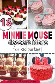Minnie mouse birthday party submitted by courtney jacques at recherché custom invitations. Mickey Mouse Food Ideas Minnie Mouse Desserts Mimi S Dollhouse