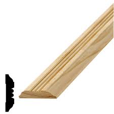 What is the cheapest option available within wood chair rail? Alexandria Moulding Wm 299 9 16 In X 2 1 2 In X 96 In Wood Pine Chair Rail Moulding 0w299 20096c The Home Depot