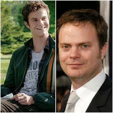 In the Office US Dwight attended the Charles Xavier's School for Gifted  Youngsters. This is related to The Boys where we can see Hughie (later  known as Dwight K. Schrute) fighting gifted