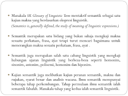Saat ibu hamil menggunakan tes pendeteksi kehamilan, hormon hcg pun sudah terdeteksi. Ppt Unit 1 Kuliah 1 Pengenalan Konsep Dan Pengertian Semantik Powerpoint Presentation Id 3866464