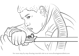 Different characters are associated with different colored sabers. Learn How To Draw Finn With Lightsaber From Star Wars The Force Awakens Star Wars The Force Awakens Step By Step Drawing Tutorials