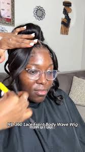 Trying a classic high bun hairstyle with 360 lace wig🔥, Hair:Straight Hair  360 Full Lace Frontal Wig 180% Density Human Hair Wigs,  Link:https://www.onemorehair.com/products/straight-hair-360-full-lace...