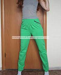 كيفية خياطة سروال رياضي نسائي بالخطوات خياطة و تفصيل pants for women sport pants fashion