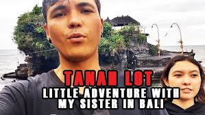 adventure time: tanah lot in bali with my sister