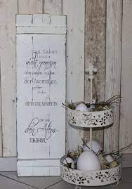 Holzschilder mit sprüchen sprüche kinder weihnachten spruch geschenke selber machen selbermachen geschenke tapezieren rund ums kind holzschild mit spruch, schild vintage leben mit hund, handmade, spaß. Deko Objekte Schild Holz Shabby Chic Das Leben Ein Designerstuck Von White Living Art Bei Dawand Rustikale Holzschilder Shabby Chic Zimmer Shabby Chic Mode