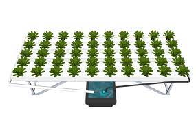 8 Pieces Of Hydroponics Nft Channels 80x50mm