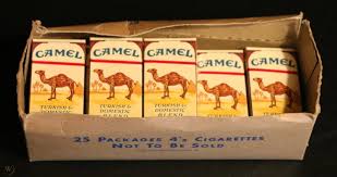 What is the current price in minnesota of a pack of camel lights cigarettes? Vintage Camel Cigarette 4 Pack Samples Complimentary Not For Sale 1802490923
