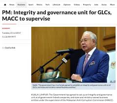 Strategic actions towards eradicating corruption. Paul Low Seng Kuan Seademon Says