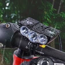 Nestling 3000lm Rechargeable Led Mountain Cycle Lights Front Bike Lights Bicycle Light Headlamp Torch Headlight Rec Bicycle Lights Bike Lights Light Flashlight