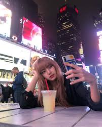 Lisa On Instagram Newyork Timessquare Blackpink Blackpink Lisa Lalisa Manoban