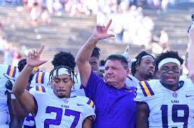 Jul 30, 2011 · lsureveille.com lsu trivia quiz 20 questions | by thedailyreveille | last updated: Lsu Football Ed Orgeron Gives Odd Answer To Question About Wr